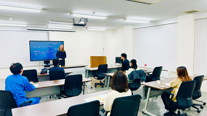 社員英会話Lessonの様子